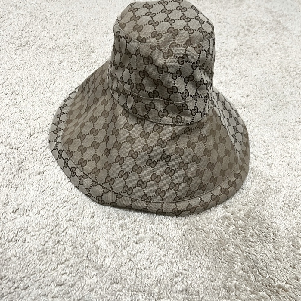 Authentic Gucci Canvas Hat